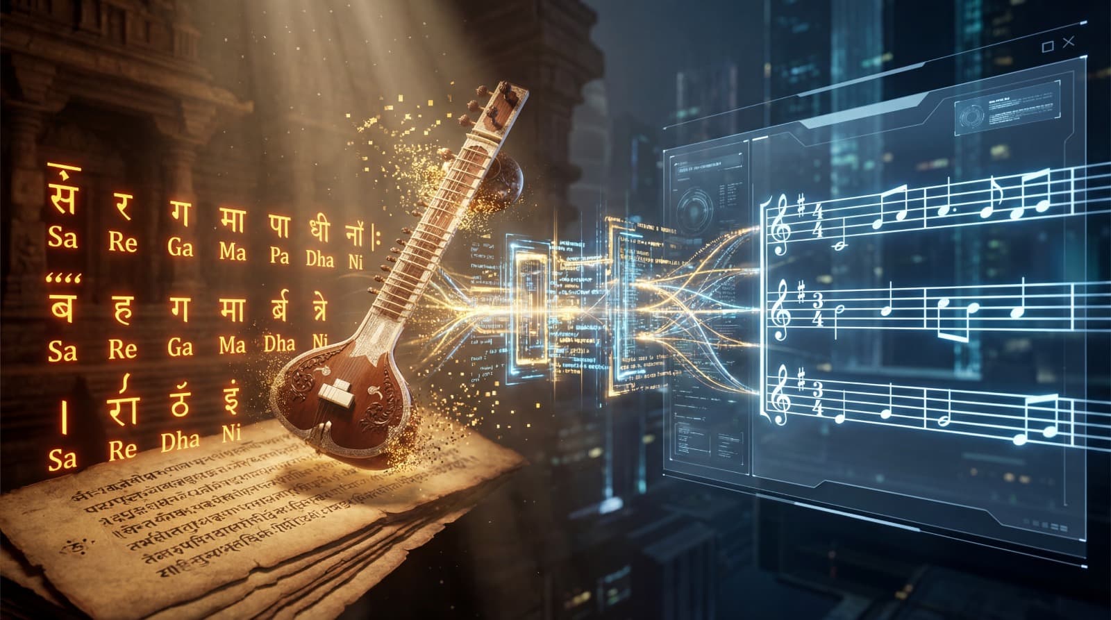 The core problem in Indian music technology